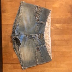 Abercrombie & Fitch Jean shorts. Size 0